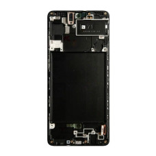 Дисплей для Samsung A715 Galaxy A71 (2020) з тачскріном в рамці (Black) (IPS)