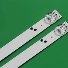 Пряма підсвітка для телевізора Changhong 32″ L05Y166J21DAA2731K (2 планки по 580 мм, 6 LED, лінза 15,5 мм, 3 В)