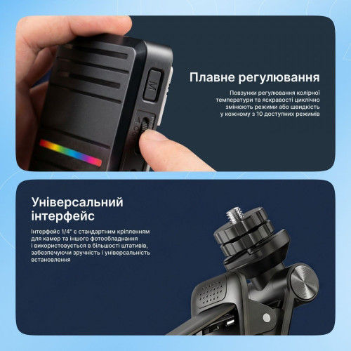 Портативный видеосвет Proove GlowBox (Black)