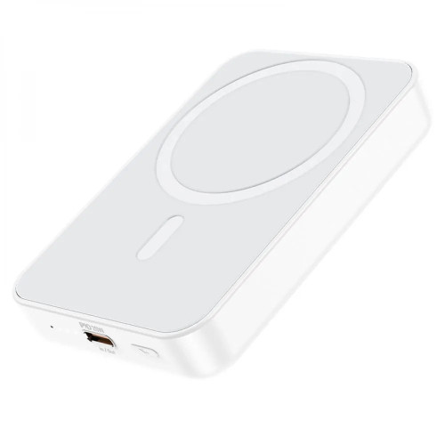 Повербанк Borofone BJ25 Magnetic PD20W Wireless fast charging (10000 mAh) (White)