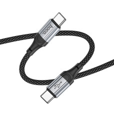 Кабель Hoco X102 Type-C – Type-C (1 м · 60W · 3A) (Black)