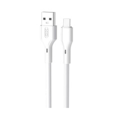 Кабель XO NB230 Rock Series USB-A – Type-C (1 м · 12W · 2.4A) (White)