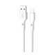 Кабель XO NB230 Rock Series USB-A – Type-C (1 м · 12W · 2.4A) (White)