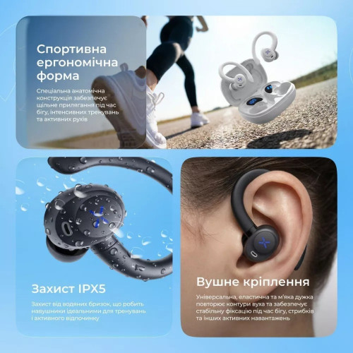 Наушники bluetooth Proove X-Go TWS black
