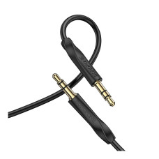 Аудиокабель AUX Borofone BL16 3.5 мм (1 м) (Black)