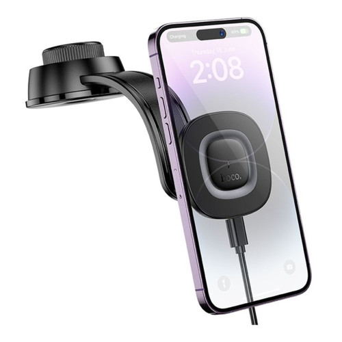 Автотримач Hoco HW31 Wireless 15W black