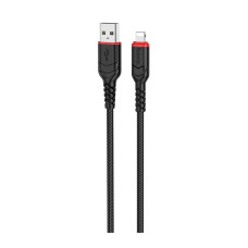 Кабель Hoco X59 USB-A – Lightning (3 м · 12W · 2.4A) (Black)