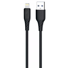 Кабель Proove GridLine USB-A – Lightning (1 м · 12W · 2.4A) (Black)