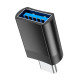 Переходник Hoco UA17 Type-C – USB-A (Black)
