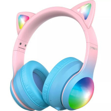 Наушники Bluetooth Proove Kids LumiCat (APP) (Blue/Pink)