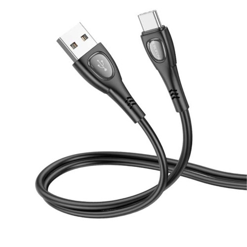 Кабель Borofone BX98 USB-A – Type-C (1 м · 15W · 3A) (Black)