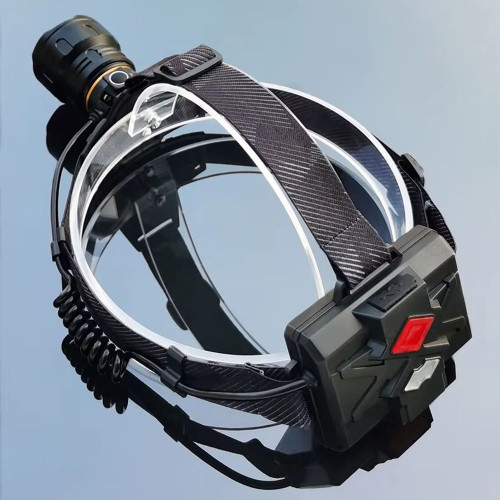 Налобний ліхтарик 8078-P360 3x18650 (Black)