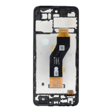 Дисплей для Infinix Smart 8 з тачскріном в рамці (Black) (Original) (ver. FPC)