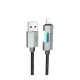 Кабель Hoco U123 USB-A – Lightning (1.2 м · 12W · 2.4A) (Black)