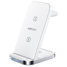 Бездротовий зарядний пристрій ACEFAST E15 3в1 (15W) (White)