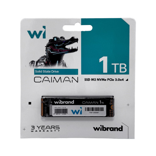 SSD-накопичувач Wibrand Caiman 1TB M.2 2280 NVMe