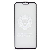 Захисне скло Lion для Xiaomi Mi 8 Lite (Full Glue) (0.3 мм, 2.5D) (Black)