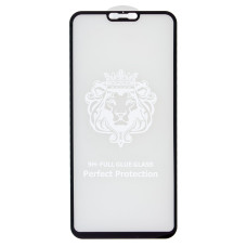 Защитное стекло Lion для Xiaomi Redmi Note 6 Pro (Full Glue) (0.3 мм, 2.5D) (Black)