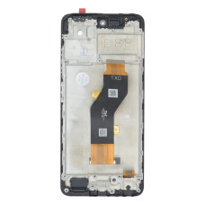 Дисплей для Infinix Hot 40i с тачскрином в рамке (Black) (Original PRC) (ver. TXD)