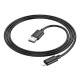 Кабель Hoco X88 USB-A – Lightning (2 м · 12W · 2.4A) (Black)