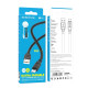 Кабель Borofone BX81 USB-A – Type-C (1 м · 15W · 3A) (Black)
