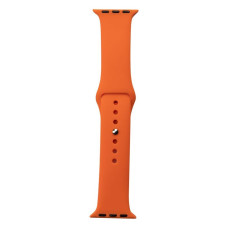 Ремінець для Apple Watch 38/40/41 мм Band Silicone (Orange)