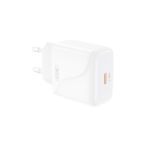Сетевое зарядное устройство XO L141 USB-C (20W · 3A) с кабелем Type-C – Type-C (White)