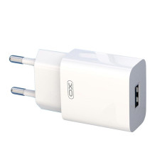 Мережевий зарядний пристрій XO L99 USB-A (12W · 2.4A) (White)