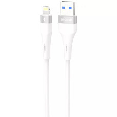 Кабель Proove Light Silicone Plus USB-A – Lightning (1 м · 12W · 2.4A) (White)