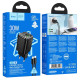 Сетевое зарядное устройство Hoco N53 USB-A+USB-C (30W · 3A) с кабелем Type-C – Lightning (Black)