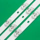 Прямая подсветка для телевизора Fusion 32″ KM315E3-CS-03 (3 планки по 620 мм, 9 LED, линза 15,5 мм, 3 В)