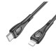 Кабель Borofone BX98 Type-C – Lightning (1 м · 27W · 3A) (Black)
