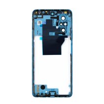 Середня частина корпусу для Xiaomi Redmi Note 10 Pro (4G) (Blue) (Original PRC)