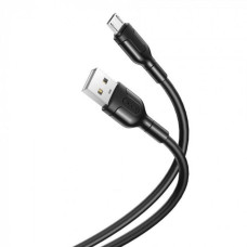 Кабель XO NB212 USB-A – Micro-USB (1 м · 10.5W · 2.1A) (Black)