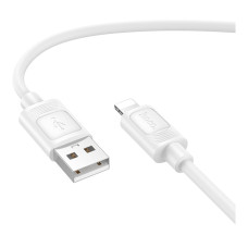Кабель Hoco X122 USB-A – Lightning (1 м · 12W · 2.4A) (White)