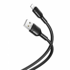 Кабель XO NB212 USB-A – Lightning (1 м · 10.5W · 2.1A) (Black)