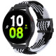 Ремешок универсальный 22 мм Elastic Adjustment для Amazfit, Samsung, Huawei (Black/White)