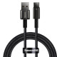 Кабель Baseus Tungsten Gold USB-A – Type-C (1 м · 100W · 5A) (Black)