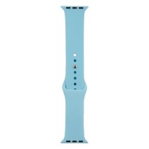 Ремешок для Apple Watch 42/44/45/49 мм Band Silicone (Sea Blue)