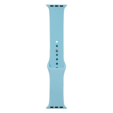 Ремешок для Apple Watch 42/44/45/49 мм Band Silicone (Sea Blue)