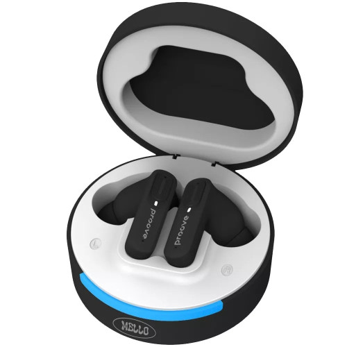 Навушники bluetooth Proove Mello TWS with ANC (APP) black