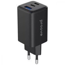 Сетевое зарядное устройство Proove Pocket Gan USB-A+2xUSB-C (65W · 3A) (Black)