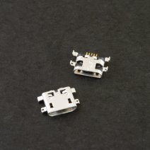 Роз'єм зарядки для Oscal S60 Pro 5 pin (4 кріплень) (контакти посередині) (Micro USB) без шлейфа