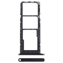 Тримач SIM-карти та карти пам’яті для Samsung A057 Galaxy A05s (2023) (версія на 2×SIM) (Black)