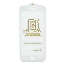 Защитное стекло PRIME для Apple iPhone SE (2nd gen) (2020) (Full Glue) (0.3 мм, 2.5D) (White)