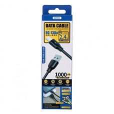 Кабель Remax RC-138a USB-A – Type-C (1 м · 12W · 2.4A) (Black)