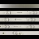 Пряма підсвітка для телевізора Bravis 40″ JL.D40071330-002AS-M (3 планки по 757 мм, 7 LED, лінза 17 мм, 3 В)