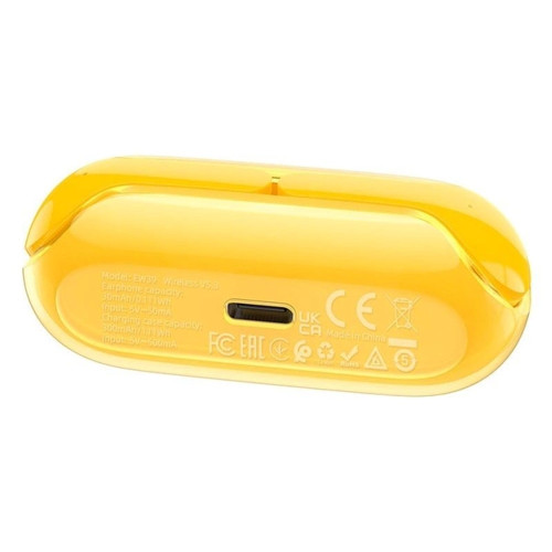 Наушники Bluetooth Hoco EW39 Bright TWS (Yellow)