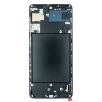 Дисплей для Samsung A715 Galaxy A71 (2020) с тачскрином в рамке (Black) (OLED) (Big size)
