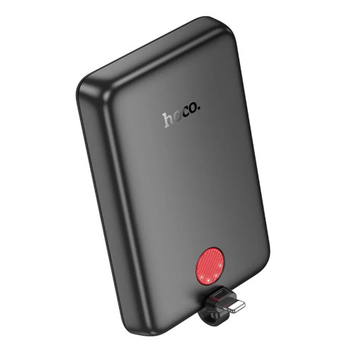 Повербанк Hoco J133A Triumph с кабелем Lightning (10000 mAh) (Black)
